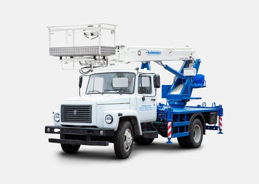 Автовышка телескопическая ГАЗ 3309 ПСС