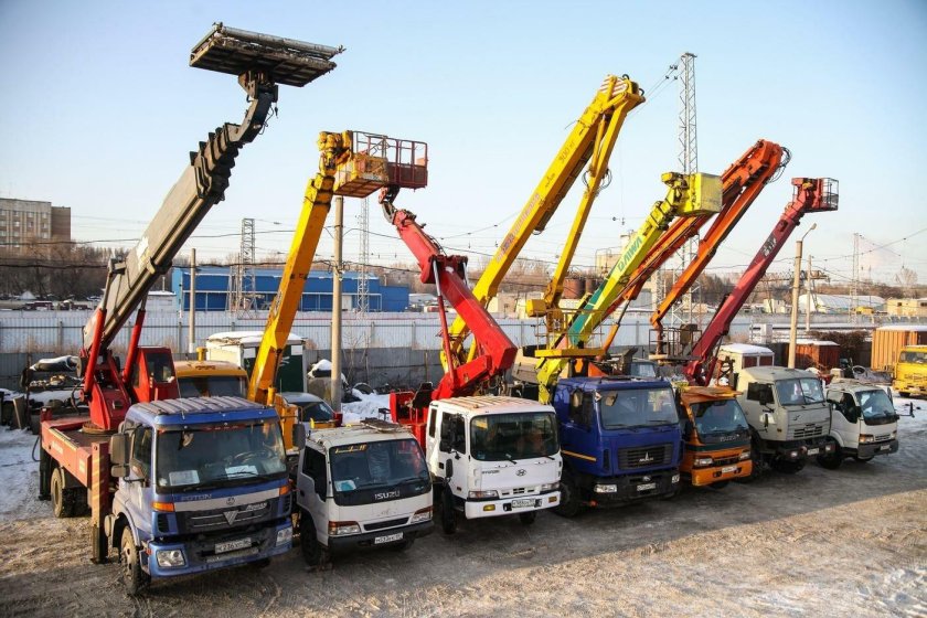 КАМАЗ автовышка Саталифт