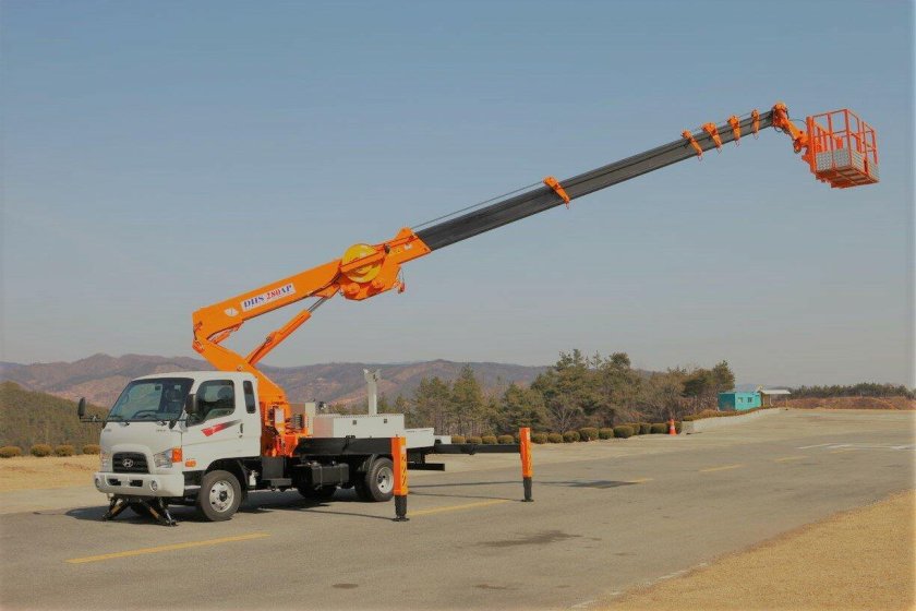 АГП телескопическая 22 метра