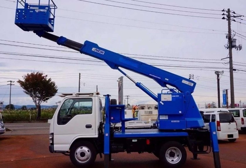 Автовышка isuzu elf