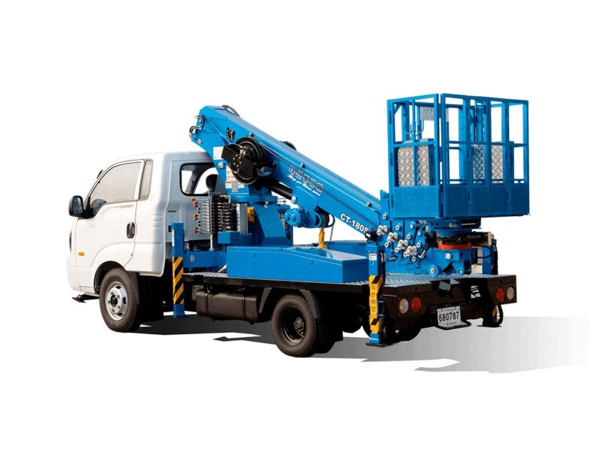 Автовышка Isuzu 22 метра - телескопическая