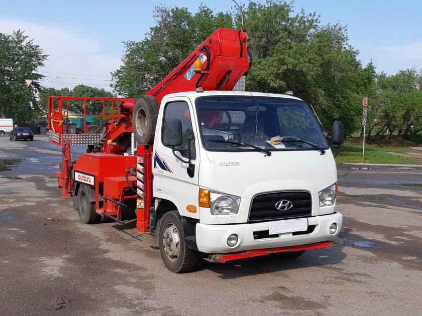 Автовышка Hyundai HD 78 28м