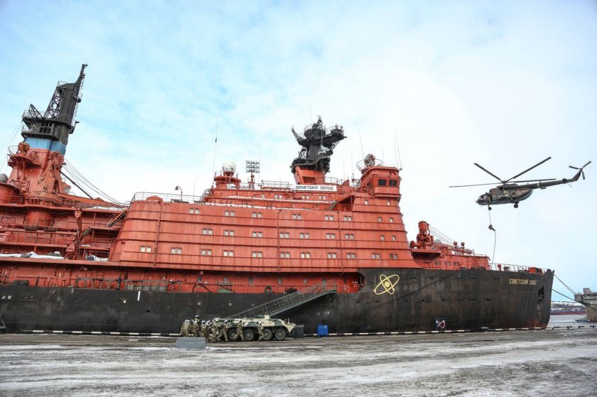 Советский Союз атомный ледокол