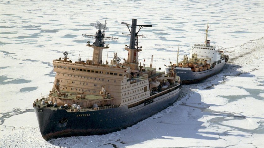 Атомоход Арктика 1977
