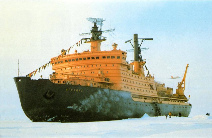 Атомоход Арктика 1975
