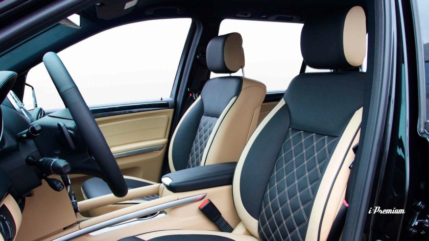 Накидки из Алькантары Mercedes w212