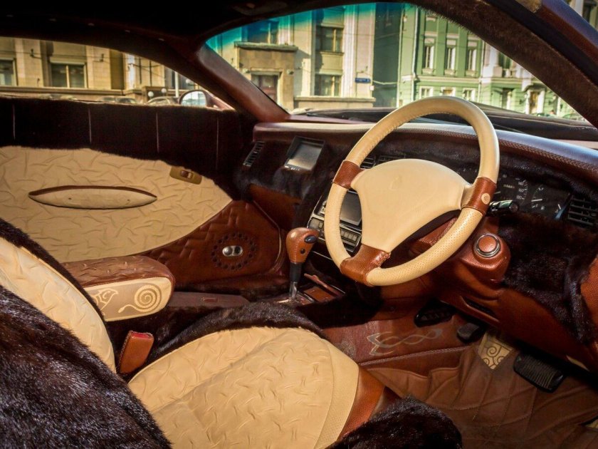 Toyota Crown кожа бизона