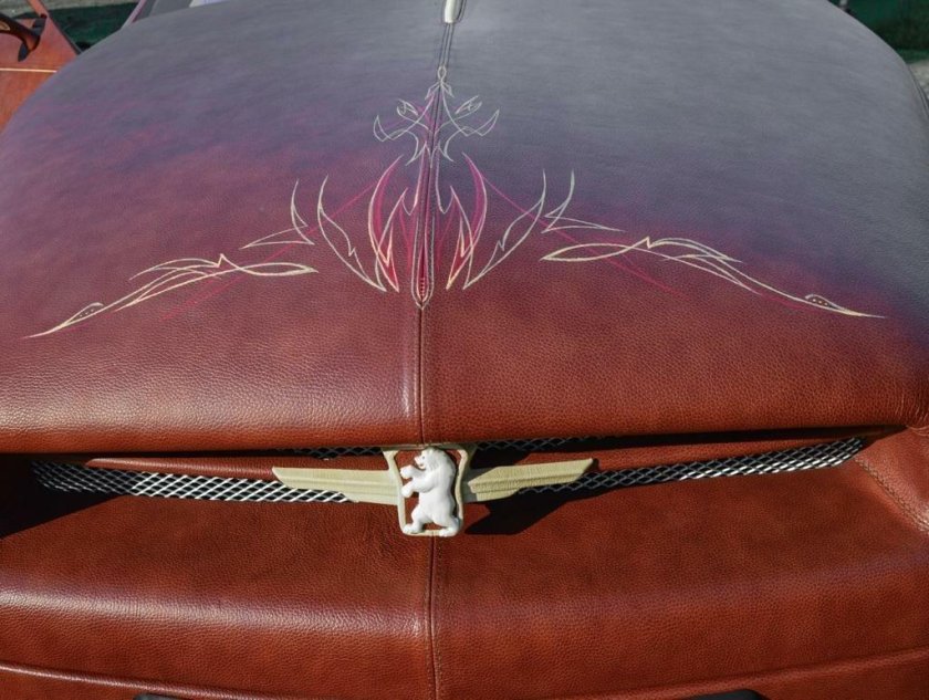 Toyota Crown кожа бизона