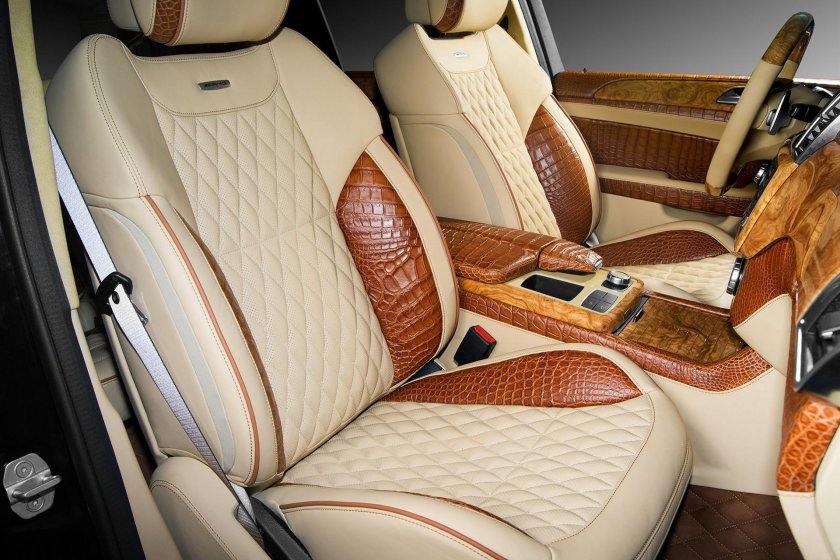 Салон Мерседес 221 алькантара