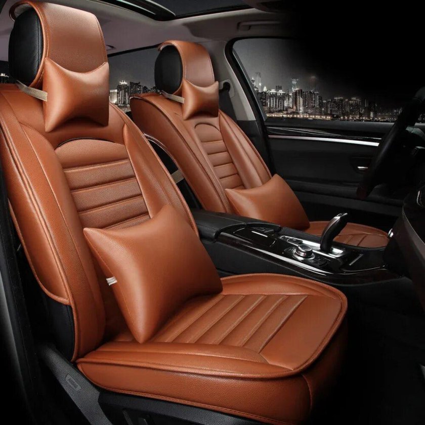 Коричневые чехлы BMW x1