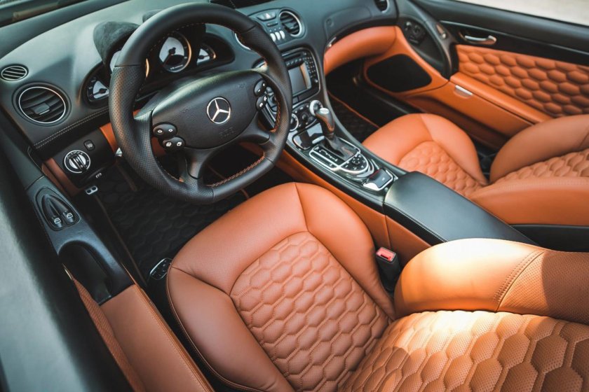 Mercedes sl55 AMG салон