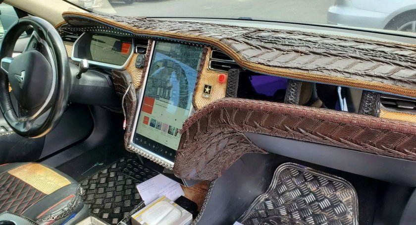 Необычный салон автомобиля