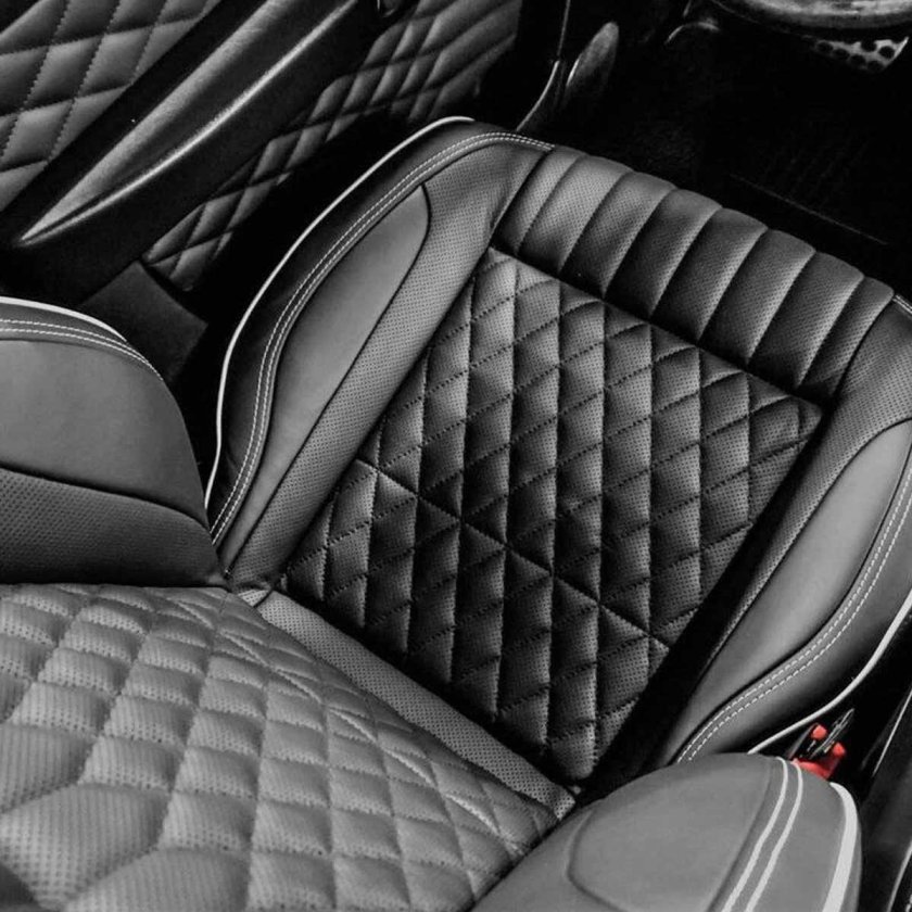 Салон алькантара Rolls Royce