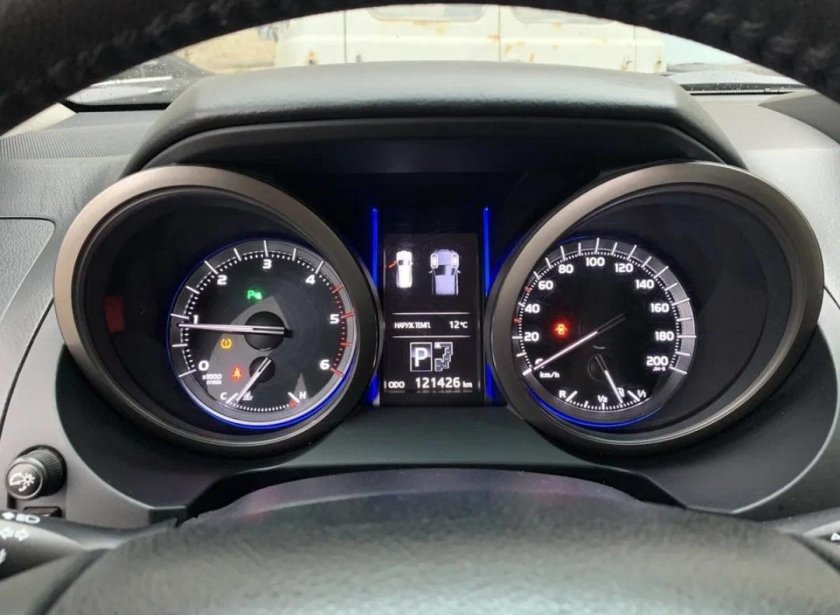 Приборная панель ленд Крузер Прадо 150