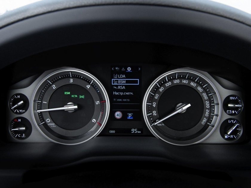 Приборная панель ленд Крузер 200