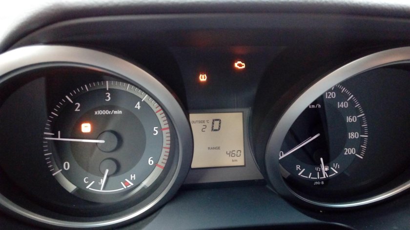 Тойота ленд Крузер 150 горит чек !