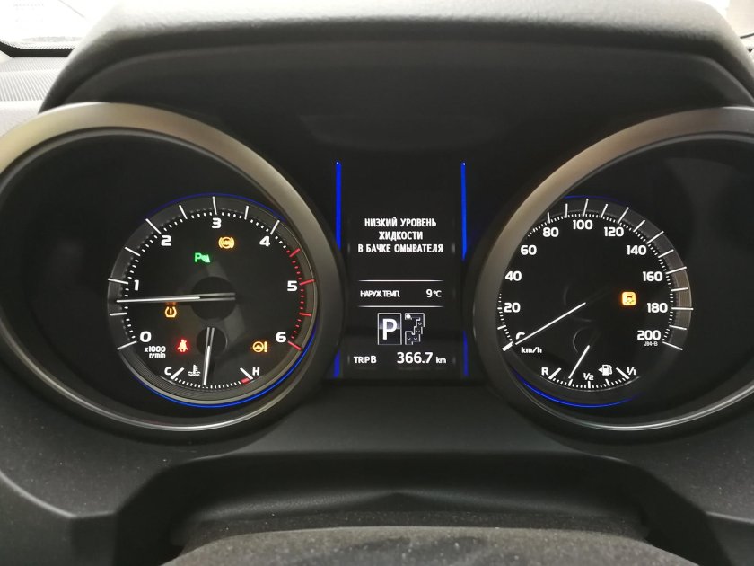 Приборная панель Land Cruiser Prado 150