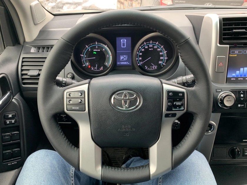 Панель приборов Тойота ленд Крузер Прадо 150