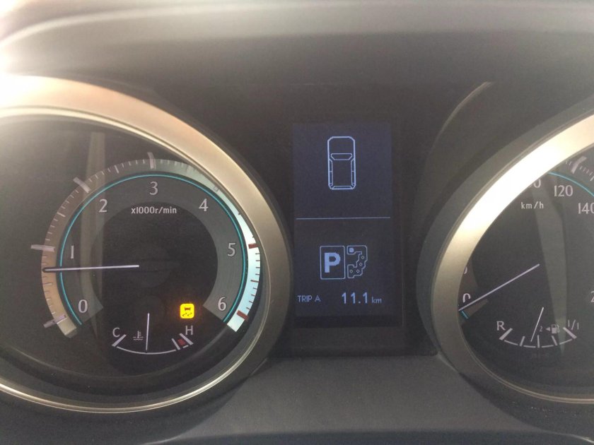 Панель приборов Прадо 150