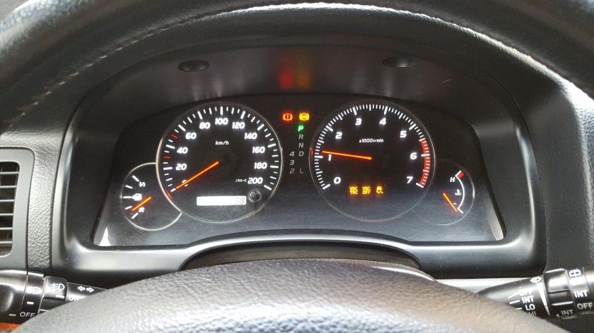 Панель приборов Прадо 120