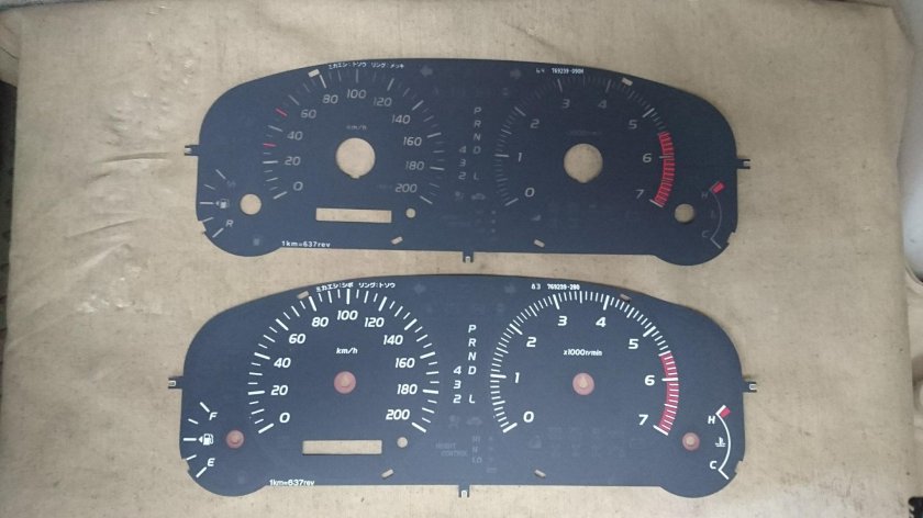 Prado 120 приборная панель