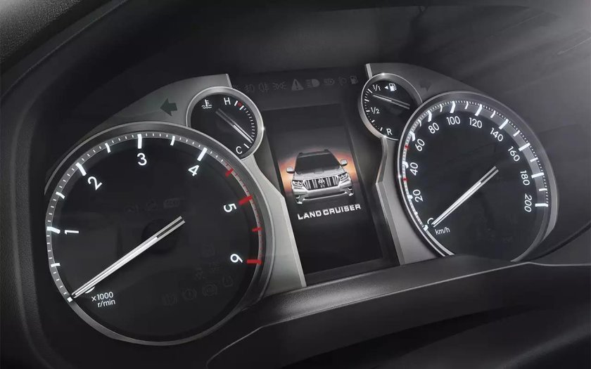 Ленд Крузер Прадо 150 панель приборов