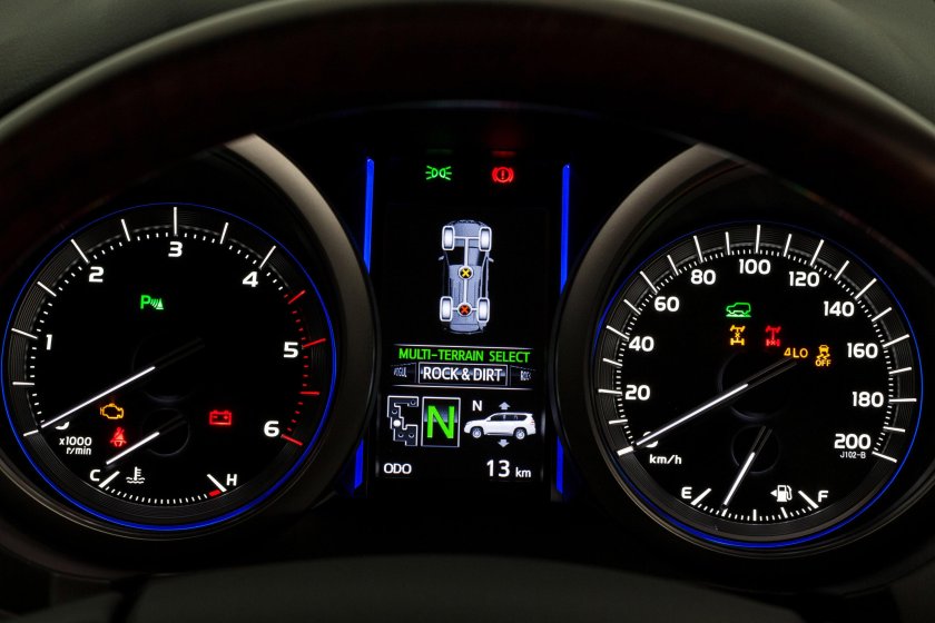 Приборная панель Land Cruiser Prado 150