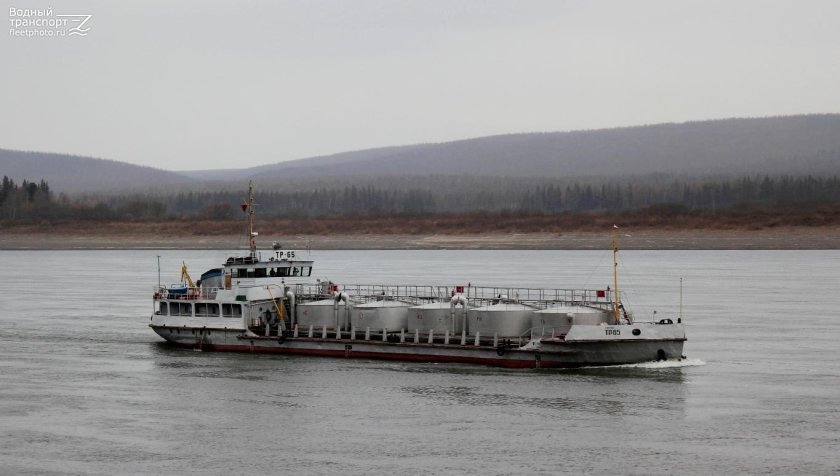 Речной флот на реке Лена