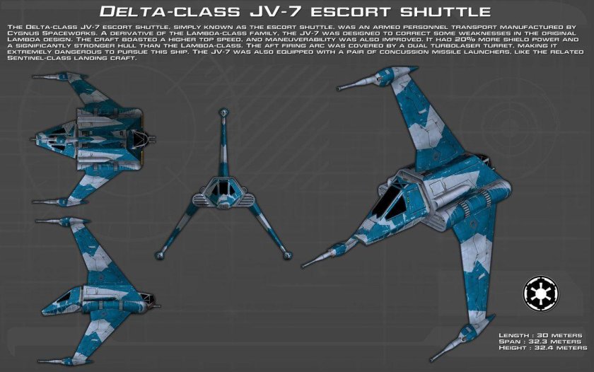 Эскортный челнок JV-7