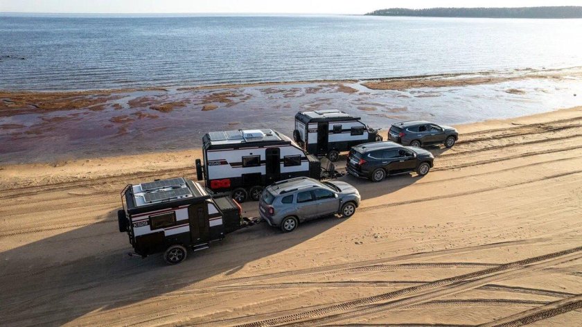 Экспедиционный прицеп для внедорожника