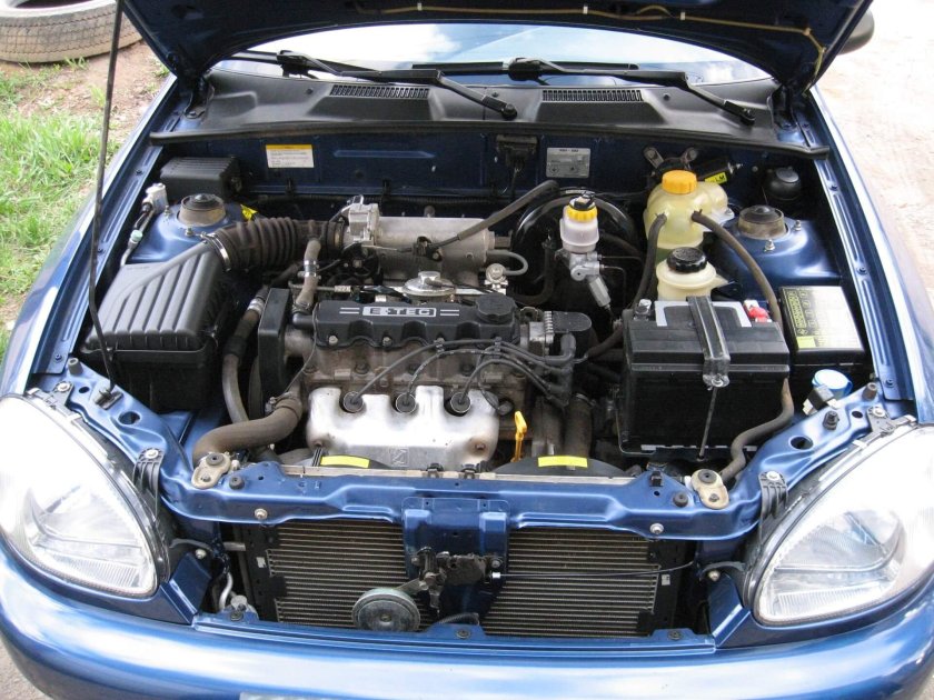 Двигатель Шевроле Ланос 1.5