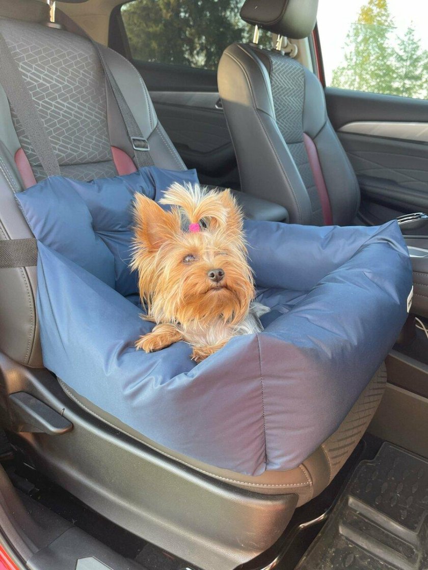 Лежак для собаки в машину
