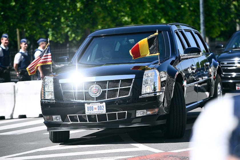 Кадиллак лимузин президента США