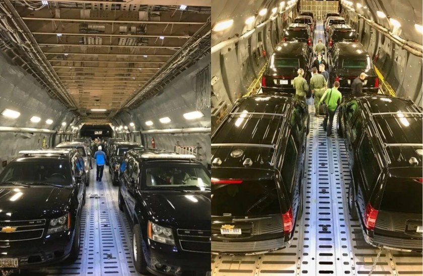 Дональд Трамп автопарк