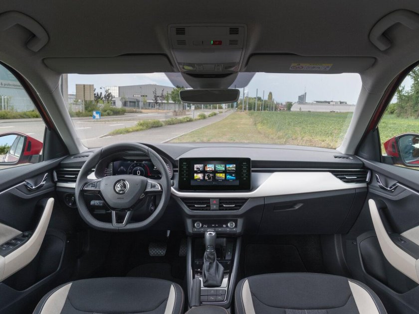 Skoda kamiq interior