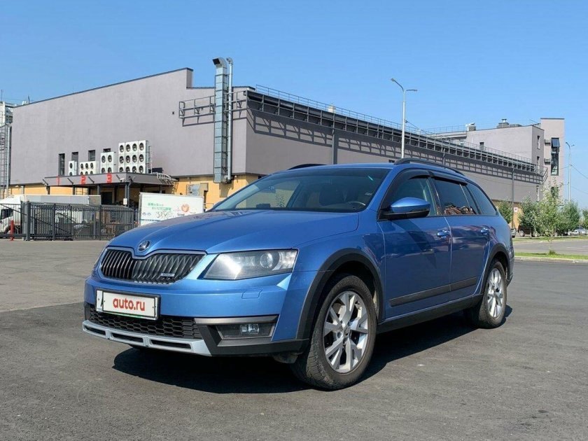 Skoda octavia scout 2014