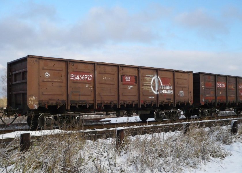 Грузовой полувагон Новотранс