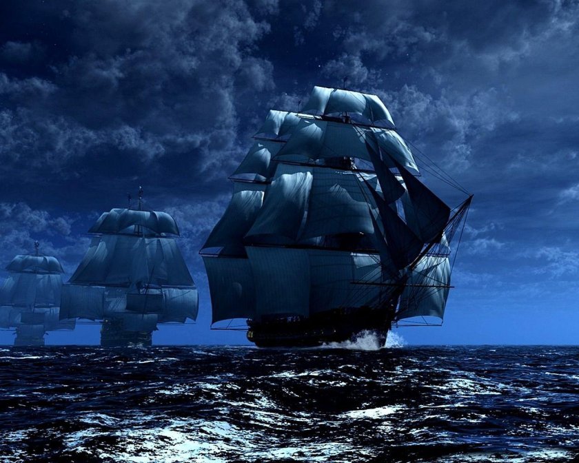 Пиратский корабль