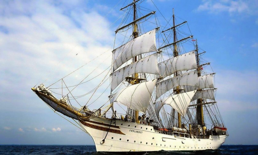 Корабли парусники