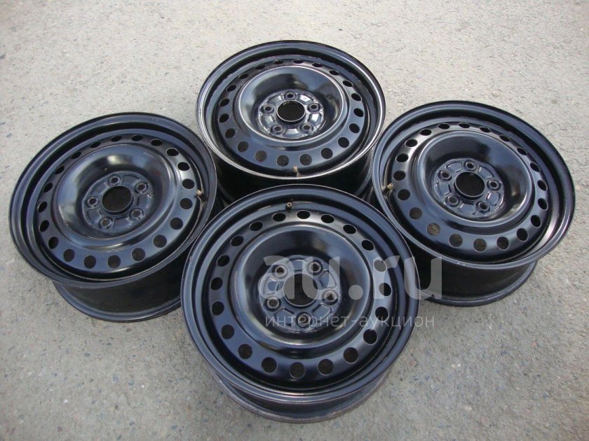 Штампованные диски r16 VAG