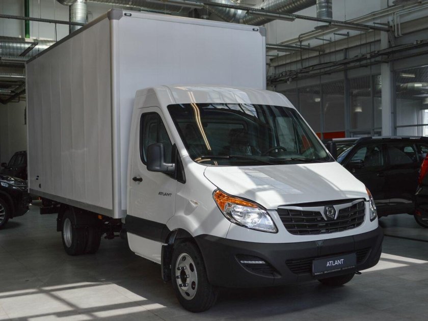 Соллерс атлант промтоварный фургон