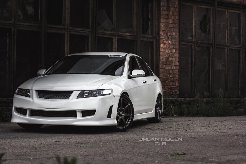 Хонда Аккорд 7 белый Mugen