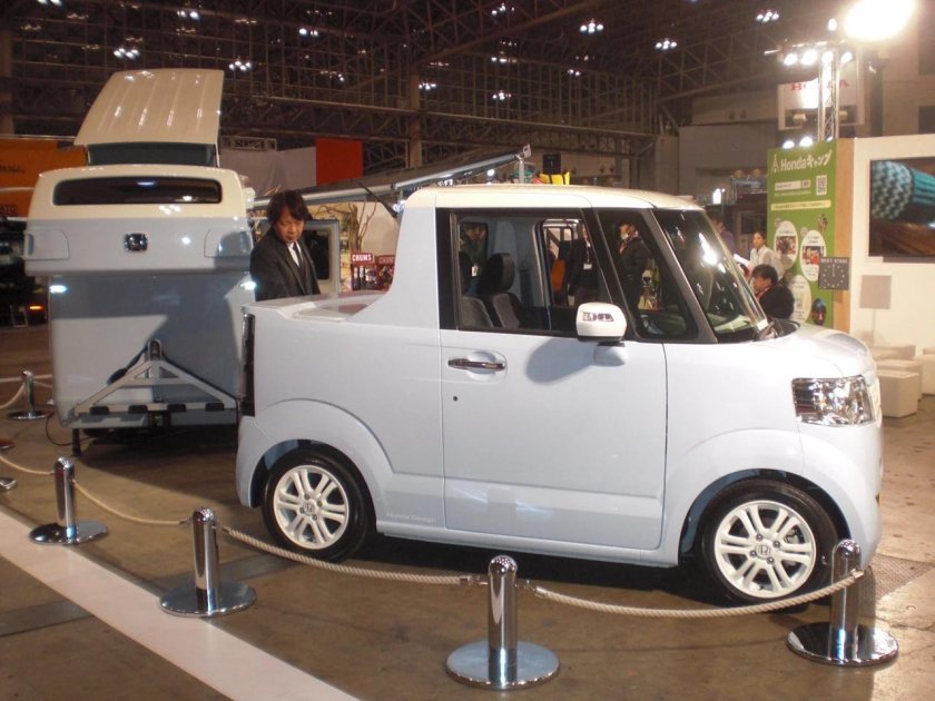 Honda n Box Camper