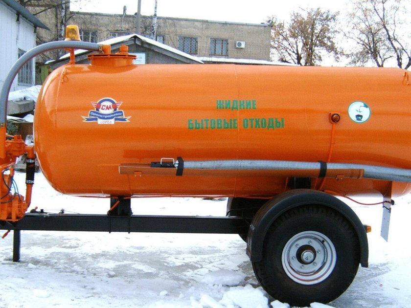 Полуприцеп тракторный мод. МВ-4,2 (вакуумный)