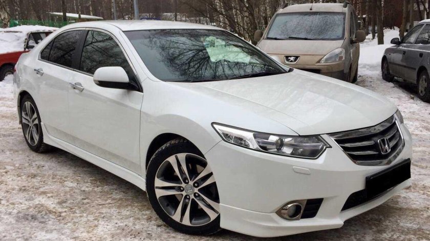 Honda Accord 8 белый