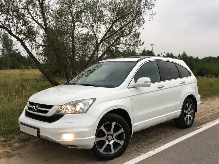 Honda CRV 2008 белая