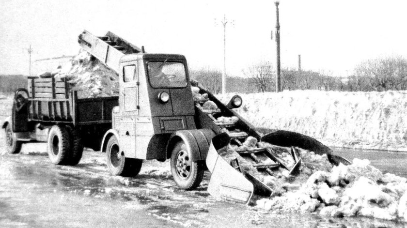 Снегоуборочная техника СССР