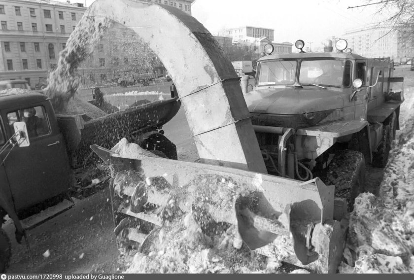 Снегоуборочная техника СССР