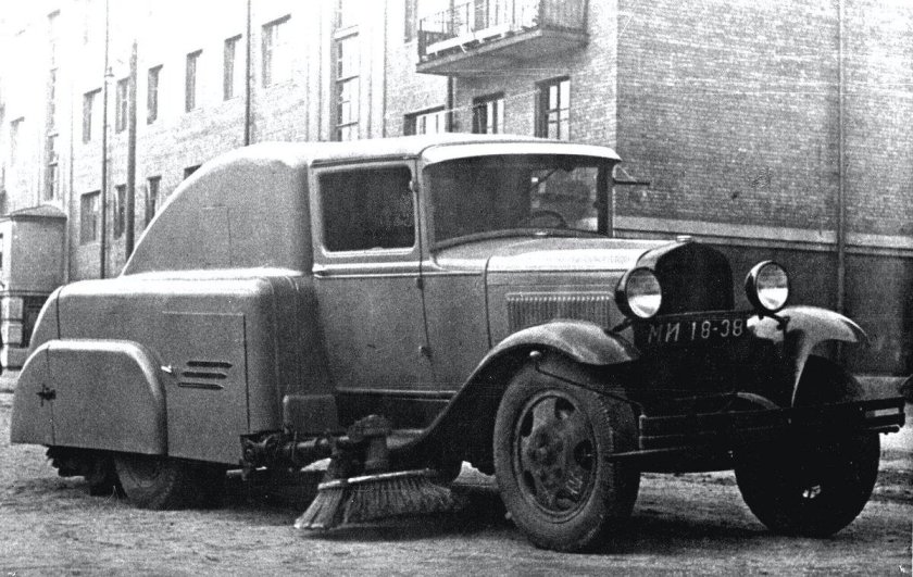 ПУ-7 подметальная машина