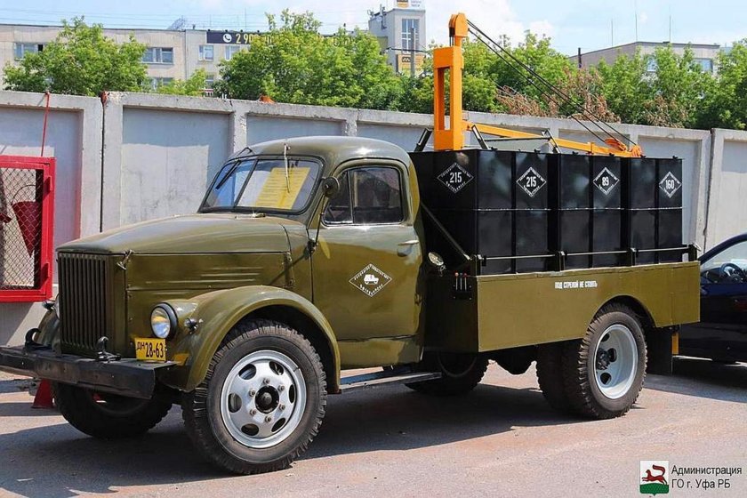 ГАЗ 51 мусоровоз